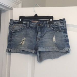 Just USA light jean shorts size L